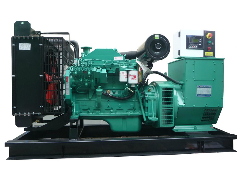 霍城发电机出租长期的应用排气管会冒黑烟缘故分析