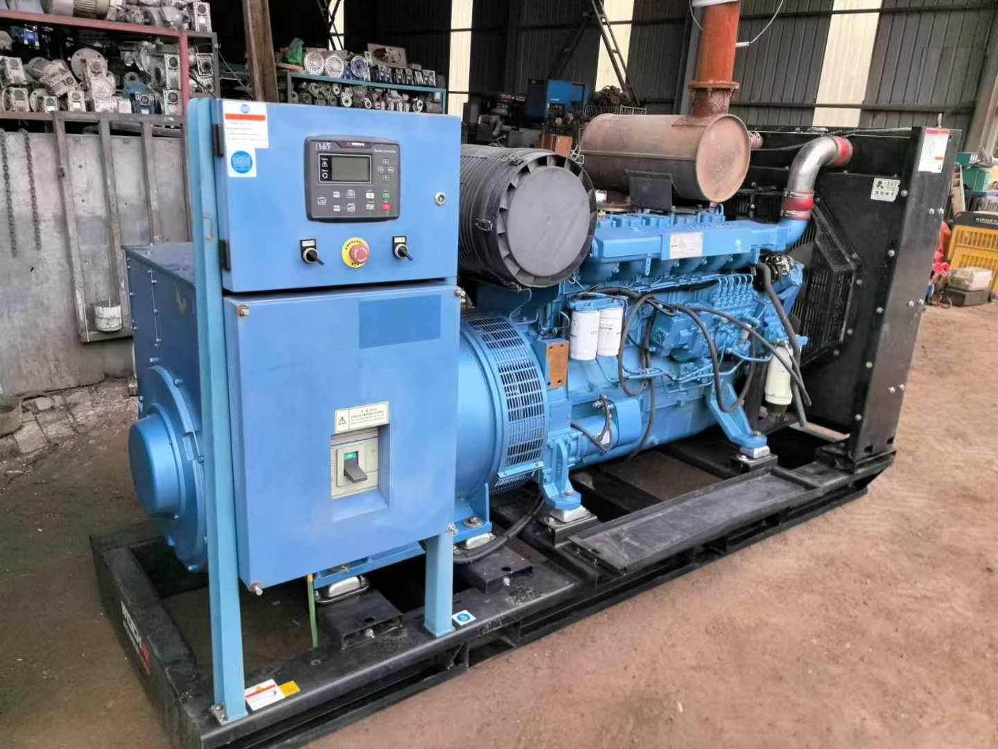 霍城500kW 柴油发电机组可带动设备功率的计算公式是什么？